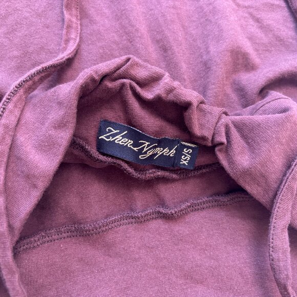 Zhennymph Brown Jersey Dress - Picture 3 of 3